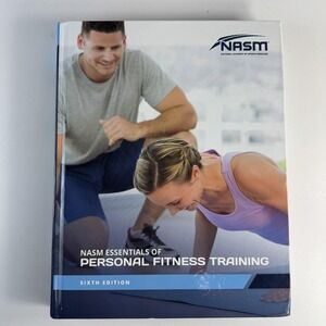 NASM Essentials Personal Fitness Training 4th 6th Edition Book Lot Hardcover